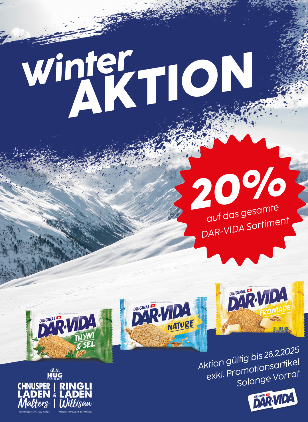 DAR-VIDA Winter Special