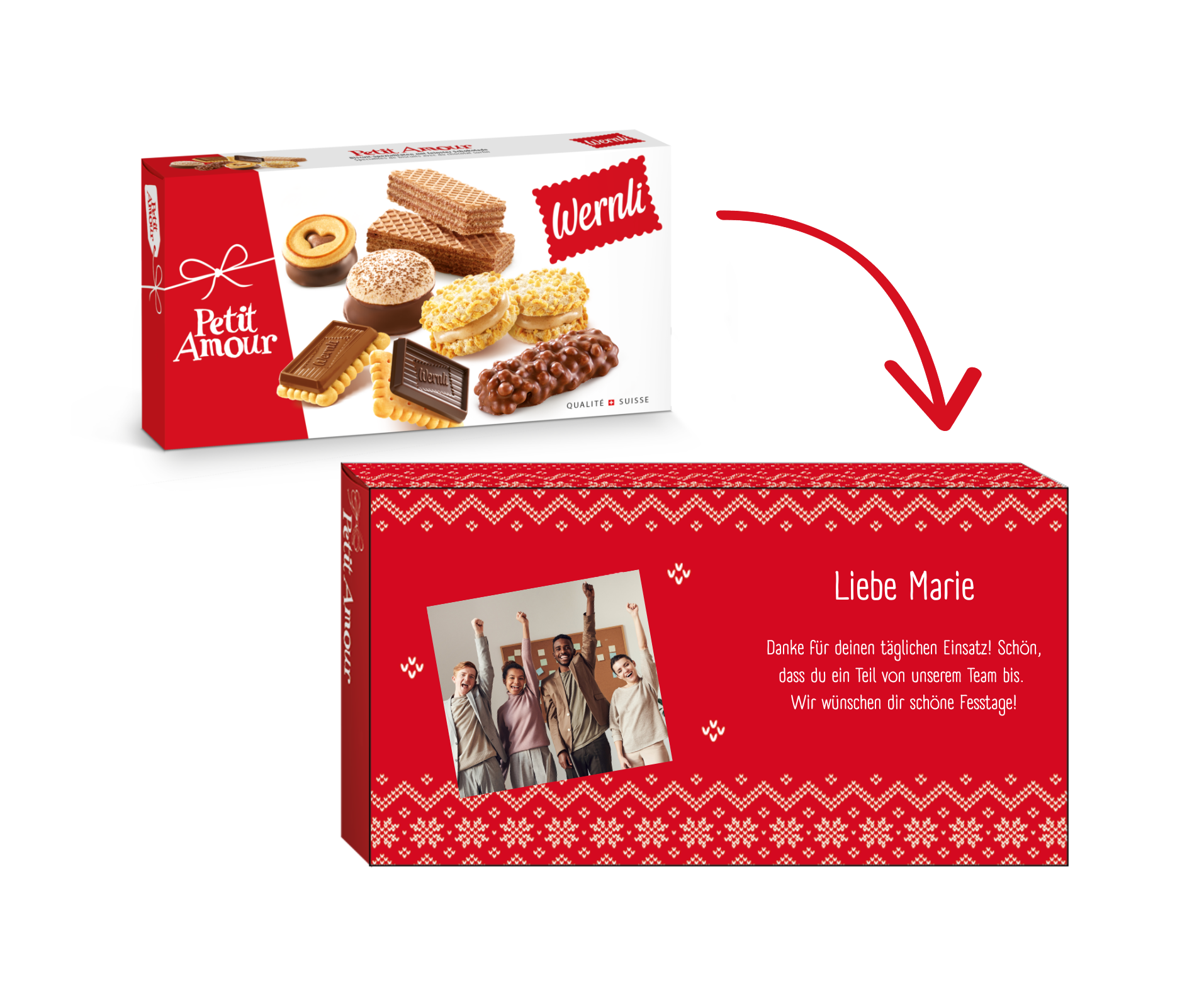 Ein persönliches Geschenk – direkt nach Hause geliefert