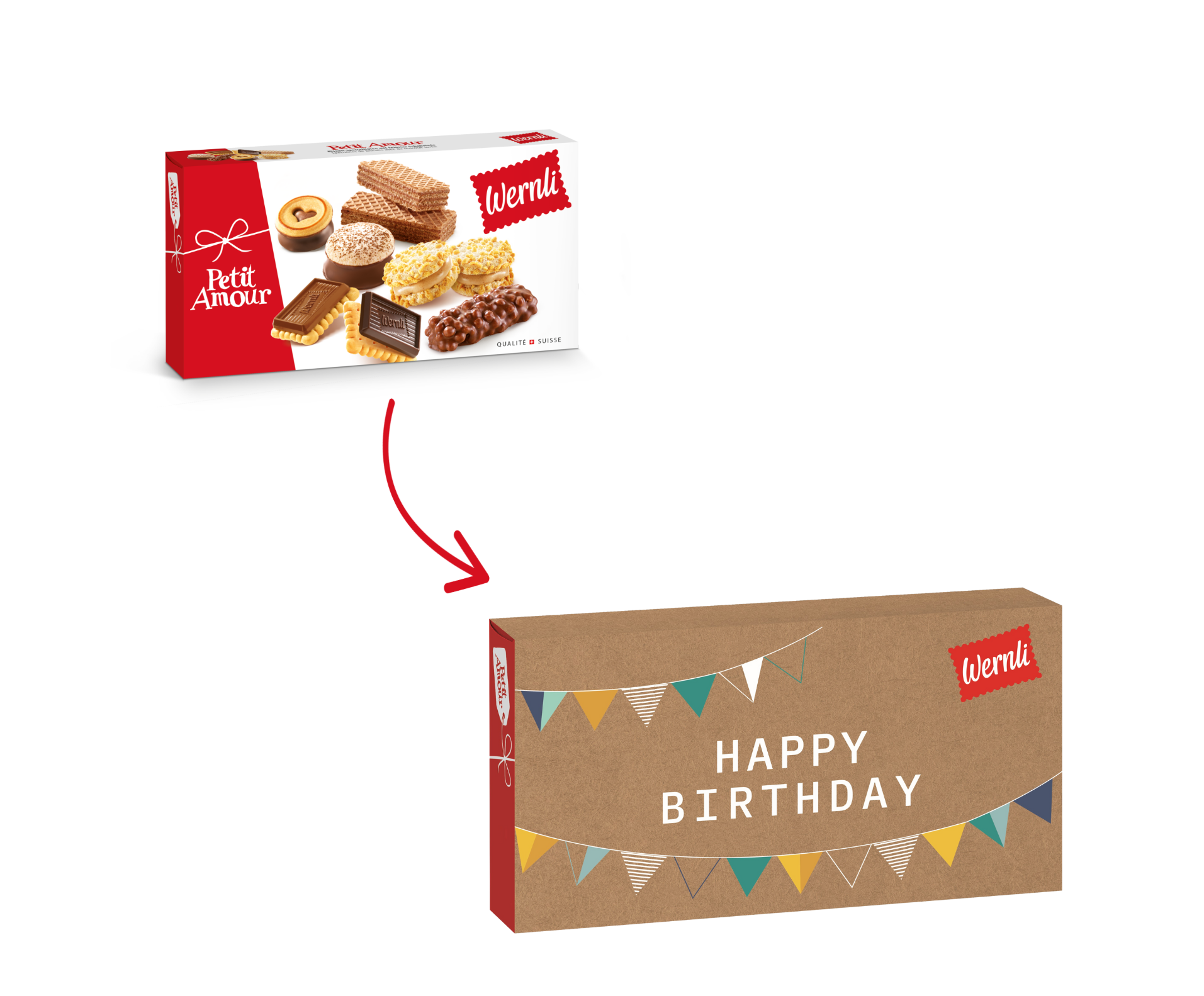 Ein persönliches Geschenk – direkt nach Hause geliefert 