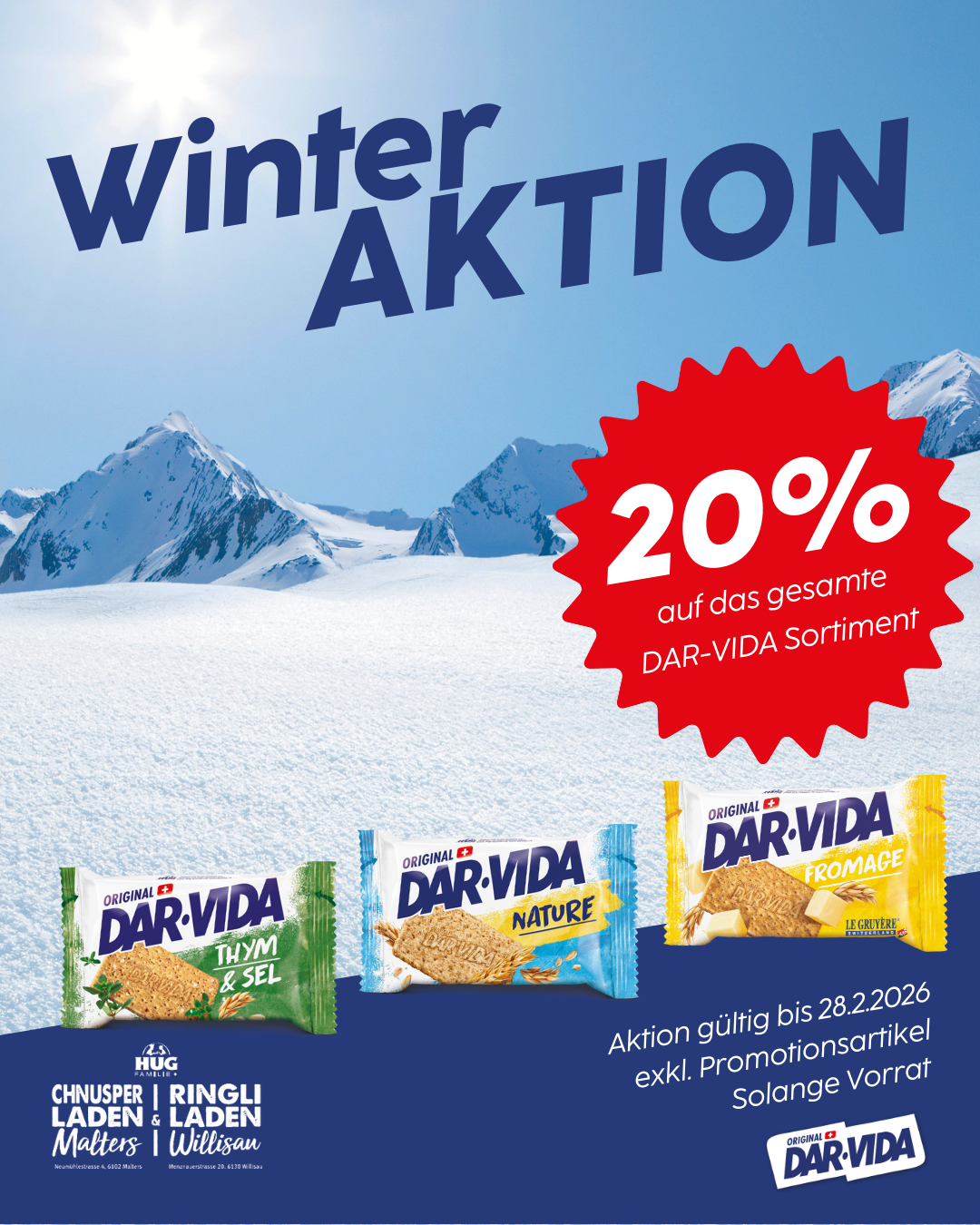DAR-VIDA Winter Special