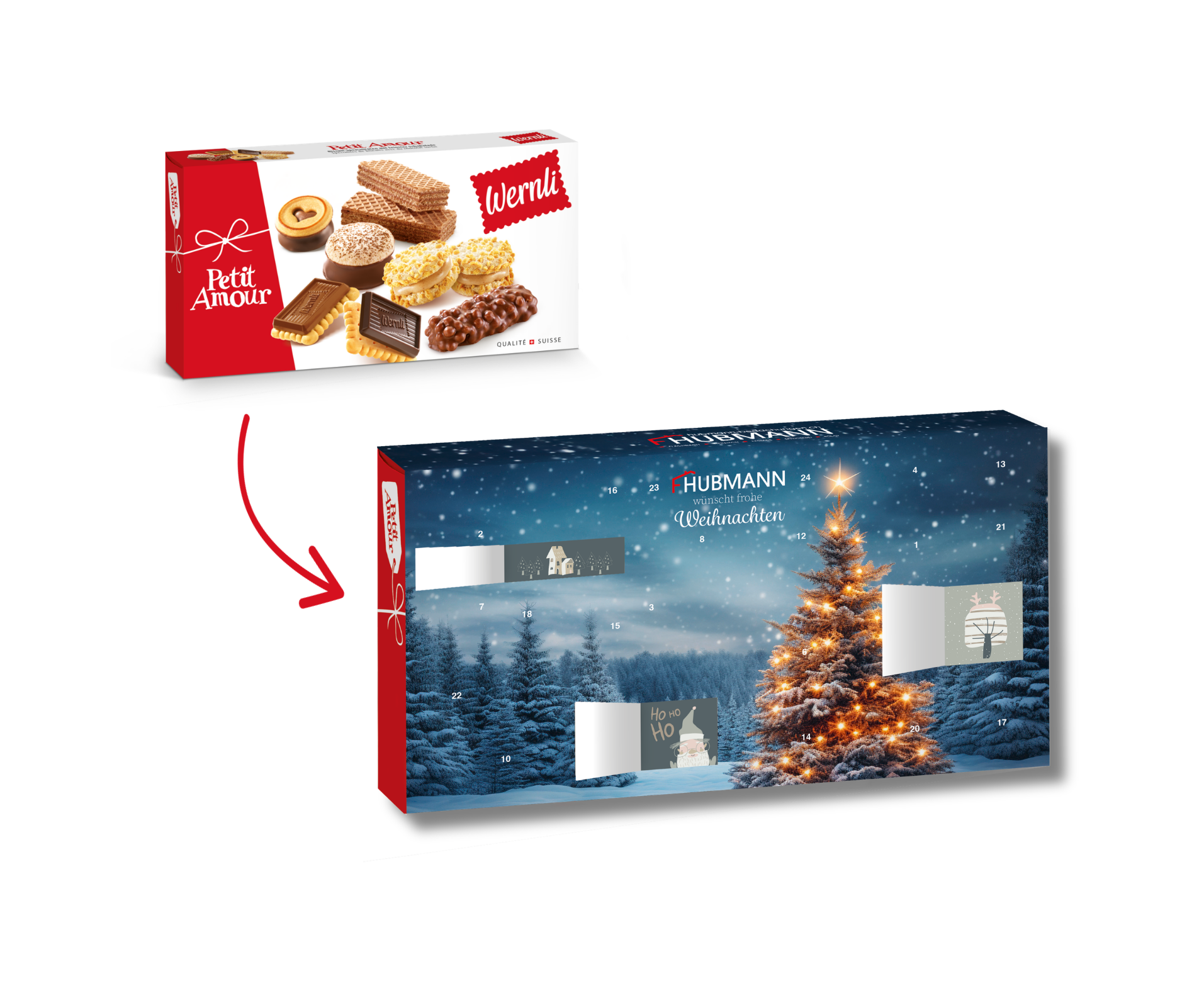 Adventskalender in Ihrem Design