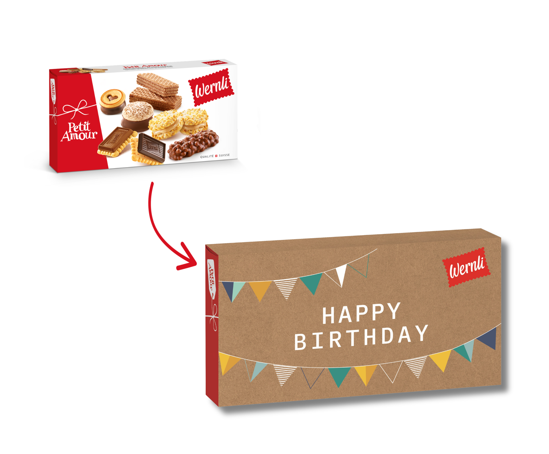 Ein persönliches Geschenk – direkt nach Hause geliefert 
