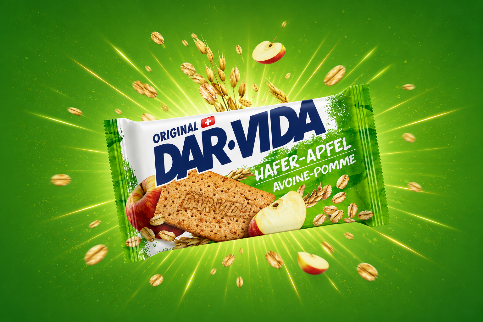 Neu im Sortiment: DAR-VIDA Hafer-Apfel