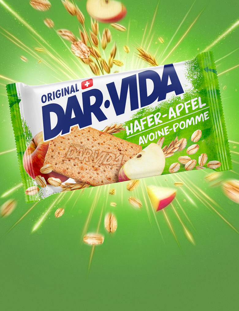 Neu im Sortiment: DAR-VIDA Hafer-Apfel